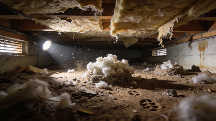 Signs of Pest Nesting