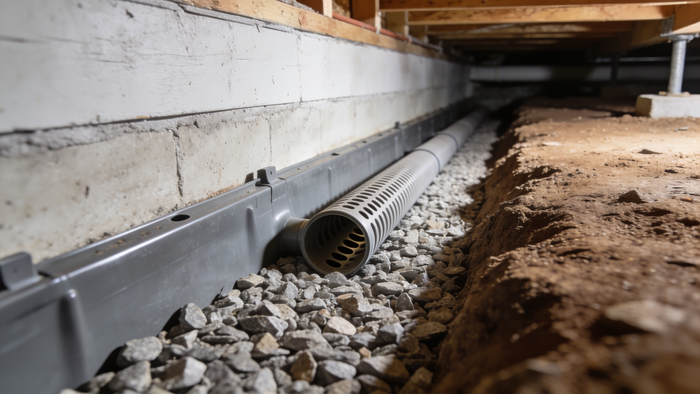 Interior Perimeter Drainage